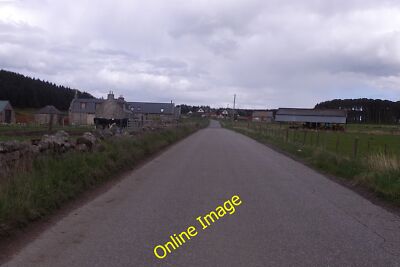 Foto 12x8 Annäherung an Jameston Farm Duff's Hill auf Nebenstraße von Scatte c2014