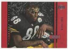 2000 Upper Deck Y2K Legends Generation Plaxico Burress /2000 #121