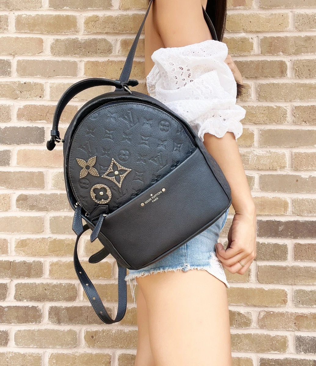 empreinte leather backpack