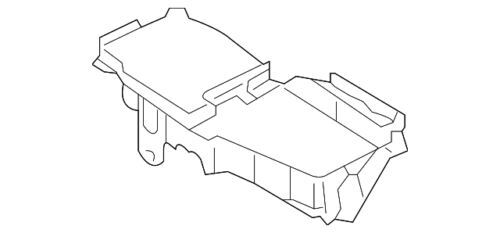 Carcasa inferior de HVAC para Ford Lincoln Mercury MKZ Milan 2006-2009 (N/P 6E5Z-19930AA)