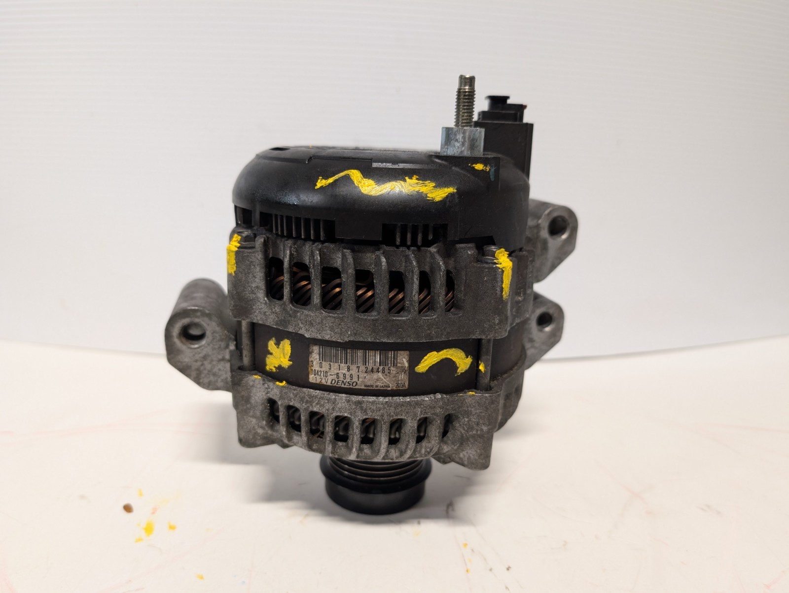 2014-2020 Maserati Ghibli Alternator Generator 200 Amp (MATCH 104210 6991)