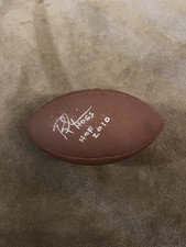 Russ Grimm Autographed Football Washington Redskins Proof