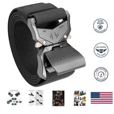 1.5" Tactical Belt with Quick Release Buckle - Adjustable  Durable Gear
