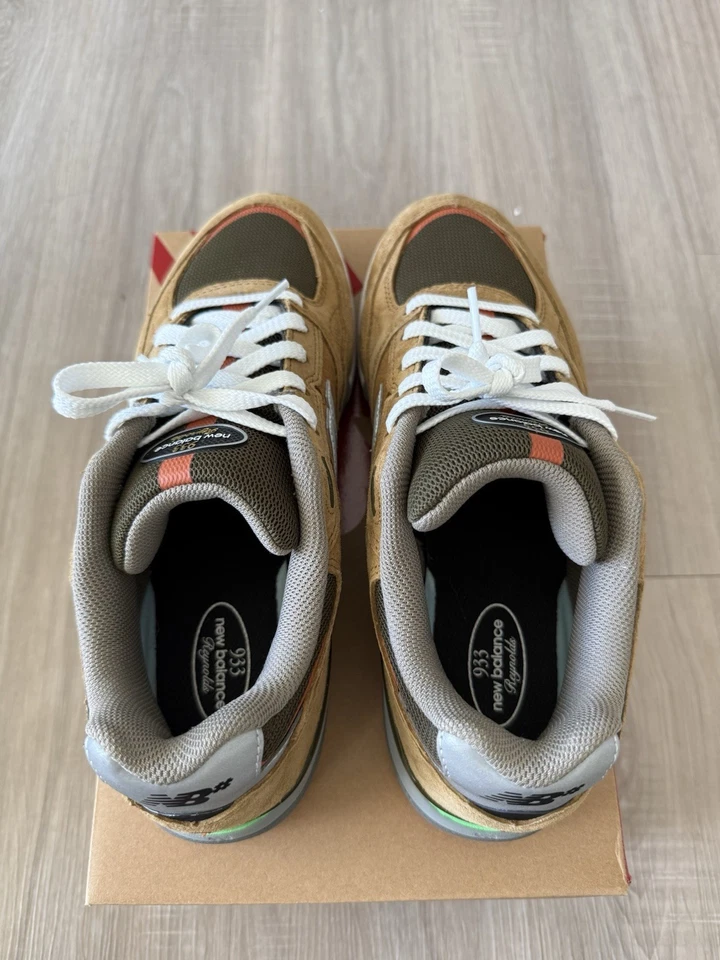 Size 10.5 - Andrew Reynolds x New Balance Numeric 933 Camel Dark Brown - Image 4 of 4