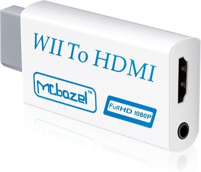 Mcbazel Wii HDMI Adapter Video Wii auf HDMI & 3.5mm für Audio, Wii HDTV