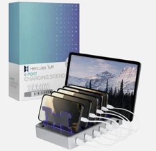 6 Port Charging Station with Cables