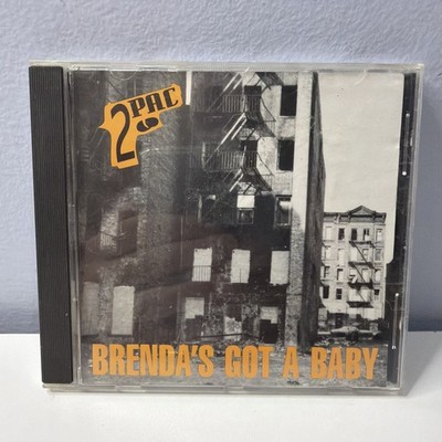2PAC - Brenda's Got A Baby / If My Homie Calls (1992) PROMO 1st Pressing CD
