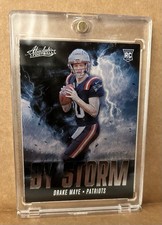 Panini Absolute 2024 Drake Maye Patriots Rookie By Storm BS-DME Football Card
