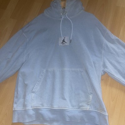 Nike Jordan Flight Essentials Washed Hoodie, Größe XL Blau