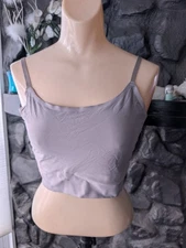 Danskin Bralette Set Of 2 Dusty Purple And Lavender Silky Soft sleeping Bra 