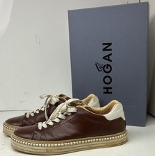 Hogan Sneaker  Herrenschuhe Gr. 42 Halbschuhe Braun  NP:300€