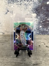 2020-21 Panini Select Concourse Zion Williamson #1 Green Blue Purple Cracked Ice