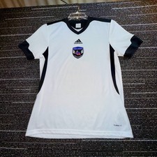 Adidas Soccer Jersey Kids S White Black New Jersey US Youth Soccer