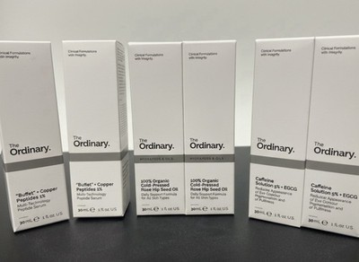 THE ORDINARY SKINCARE Set 6- Buffet Multi Peptides Rosehip Caffeine Eye Serum
