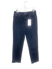 Gloria Vanderbilt Amanda Jeans Size 12 Short NWT Alton Dark Blue Denim Tapered