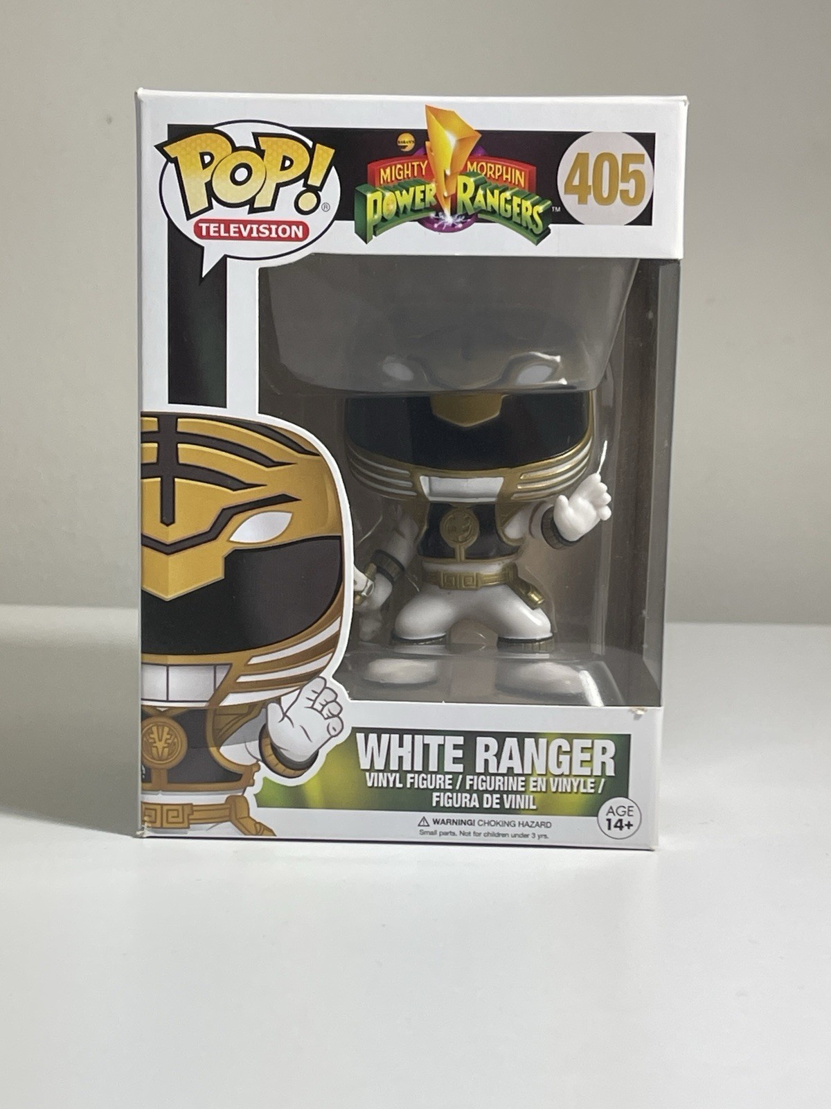 Funko Pop! Television Power Rangers White Ranger #405 Vinyl 