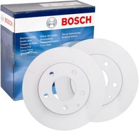 2X Bosch Bremsscheiben Ø258Mm Vorne Passend FÜR Ford USA Probe Mazda 323 626