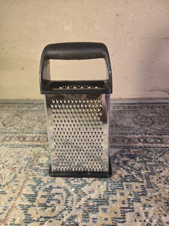  Good COOK Box Black Handle Cheese Cabbage Grater Stainless steel  - Image 3 of 4