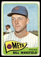 1965 Topps Bill Wakefield #167