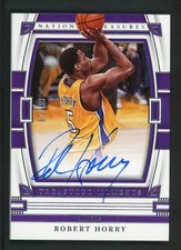 2022-23 ROBERT HORRY 87/99 AUTO PANINI NATIONAL TREASURES TREASURED MOMENTS