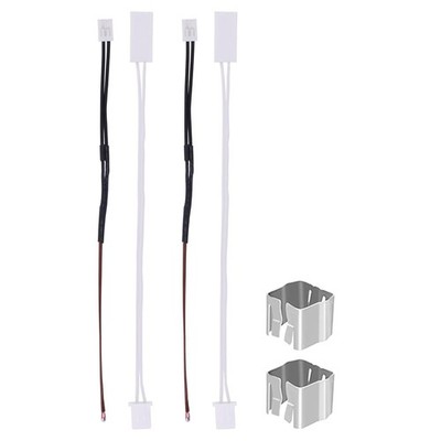 2 Pack Ceramic Heater and Thermistor for X1, 3D Printer Accessories 24V 48W C...