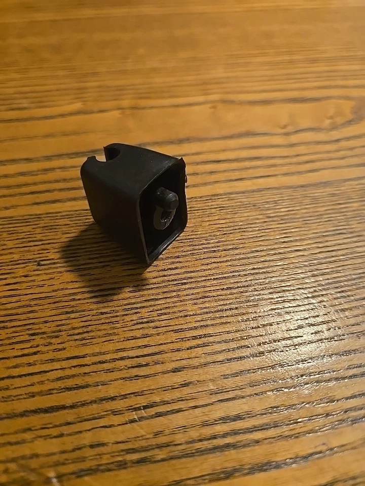 BONITO SOPORTE PARA PARASOL ORIGINAL USADO ORIGINAL PORSCHE 911 912E 930 NEGRO ALTO Foto 4 de 4