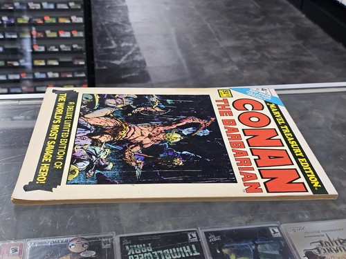Conan The Barbarian Comic 1975 No 4 Marvel Treasury Edition Large Format - Picture 5 of 7