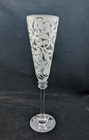 Michael Weems ELISE 2005 Clear Fluted Champagne Flute, 11 1/2" Tall, Wafer Stem