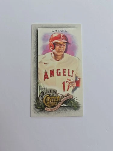 Shohei Ohtani 2022 Topps Allen & Ginter #58 A&G back MINI CARDS