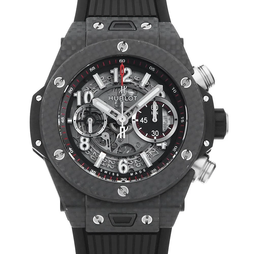 Hublot — HUBLOT Big Bang Unico Carbon 411.QX.1170.RX second hand mens
