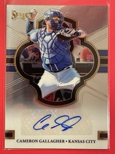 2018 Panini Select Cameron Gallagher Rookie Auto RC #SS-CG Baseball Royals