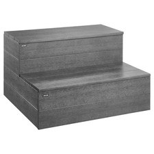 VEVOR Hot Tub Step, 2-Step Spa Outdoor Stairs, Heavy Duty 635 mm Wide