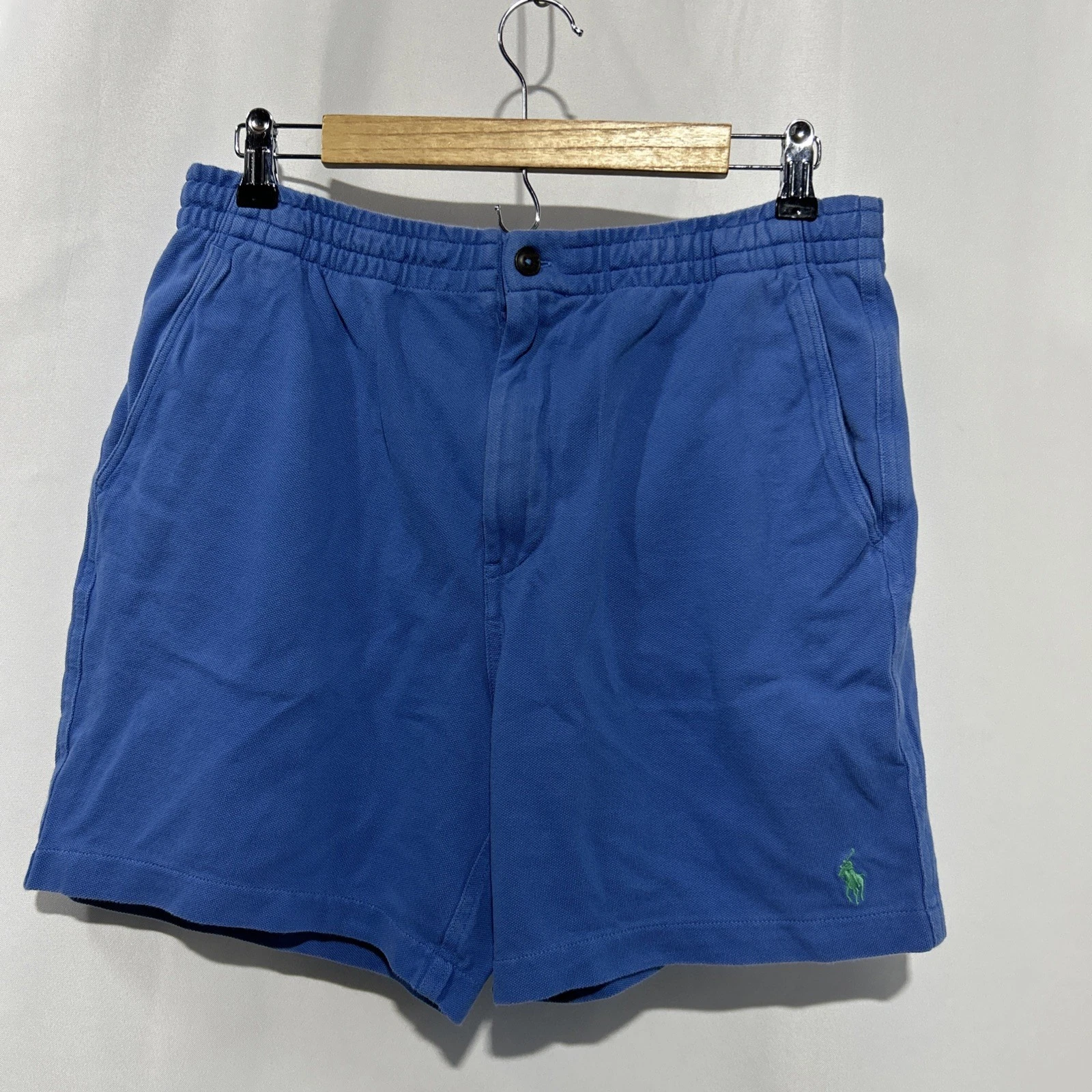 Polo Ralph Lauren Men’s Sweat Shorts Pony Logo Blue Bottom