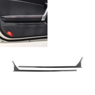 2Stück Kohlefaser Türinnenaufkleber verkleidung Für Toyota GT86 Subaru BRZ