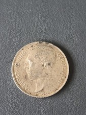 Belgium 50 Centimes Silver Coin 1912 2.4g .835 silver