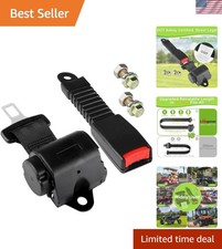Retractable 61 Dot Seatbelts Universal 2 Point Adjustable Seat Belts For Go... Retractable 61 Dot Seatbelts Universal 2 Point Adjustable Seat Belts For Go...