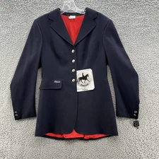 Pikeur Jacket Womens 12 Navy Wool Diana Dressage Horse Show Blazer