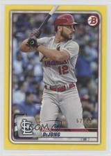 2020 Bowman Yellow 62/75 Paul DeJong #55 0x1