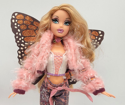 My Scene Butterfly Punk Masquerade Madness Barbie Doll Blonde Hair Blue Eyes
