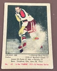 1951-52 Parkhurst #43 George Gee RC     SET BREAK