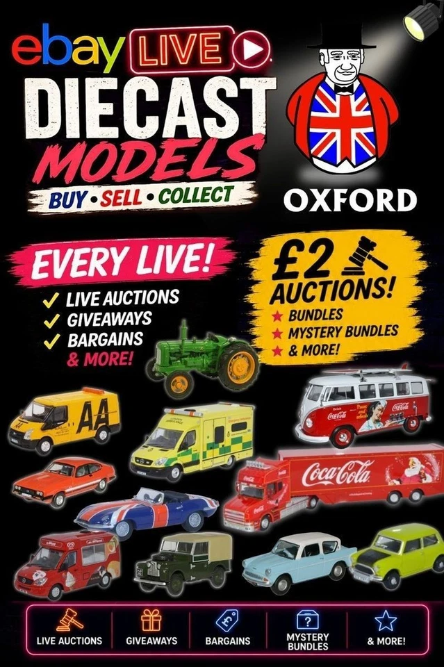 Oxford Diecast Live Mystery Bundles and Other Items