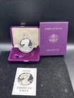1986-S $1 Silver Liberty American Eagle Proof $1 Silver OGP + COA US Coin A52