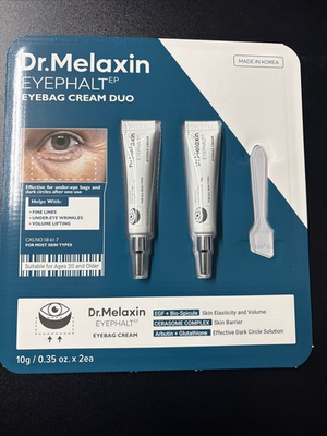 #ad DR. MELAXIN EYEPHALT EYEBAG CREAM 10ML G EACH. 2 Pack $23.99