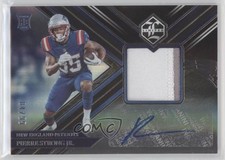 2022 Limited Rookie Silver Spotlight 84/99 Pierre Strong Jr #137 Patch Auto 0y7m