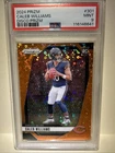 Caleb Williams Bears 2024 Panini Prizm Disco Parallel Rookie Card #301 PSA 9