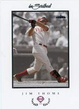 2004 Fleer InScribed Jim Thome #54 Phillies