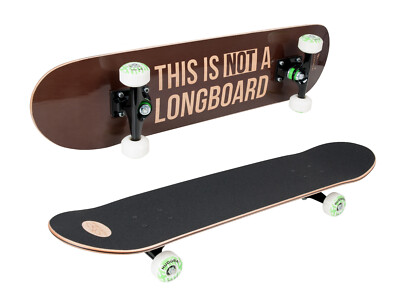 HUDORA Skateboard Harlem ABEC 7. Skateboard für Jugendliche und Erwachsene