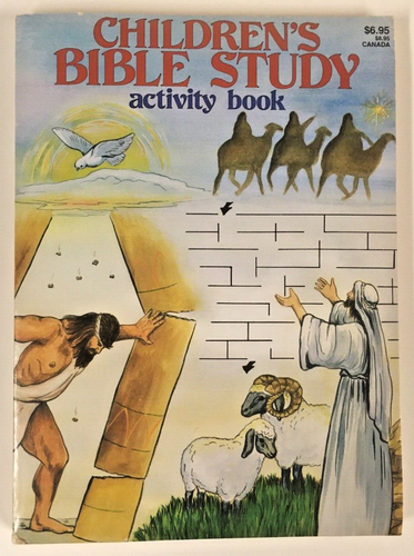 Children's Activity Bible Study:  Ages 7 and Up - Paperback - NEW OLD STOCK - Bild 1 von 7