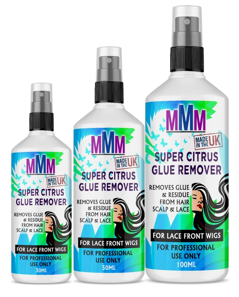 MMM Zitrusspitze Frontkleber Entferner Lösungsmittel für Spitze Front Perücken Spray SCHNELLE LIEFERUNG