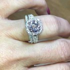 Round Cut 3.20 Ct IGI Certified Lab Grown Diamond Band 950 Platinum Ring EF/VVS2 — photo 1